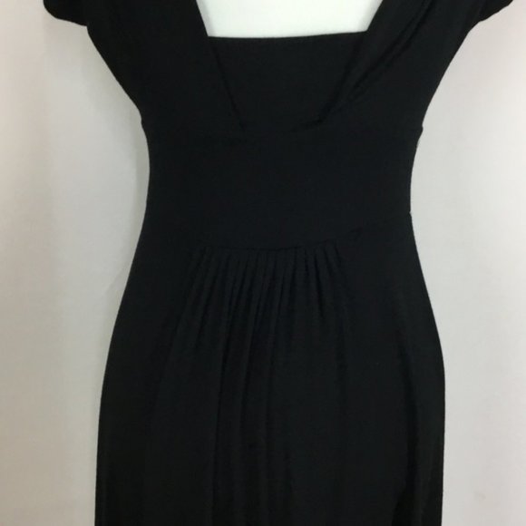 Banana Republic Sleeveless Midi Dress Size S Black - Picture 6 of 6